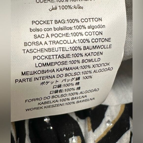 Michael Kors metallic zebra print crop pants - Picture 6 of 7